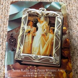 Godinger Ornate Silver Plated Wedding Album